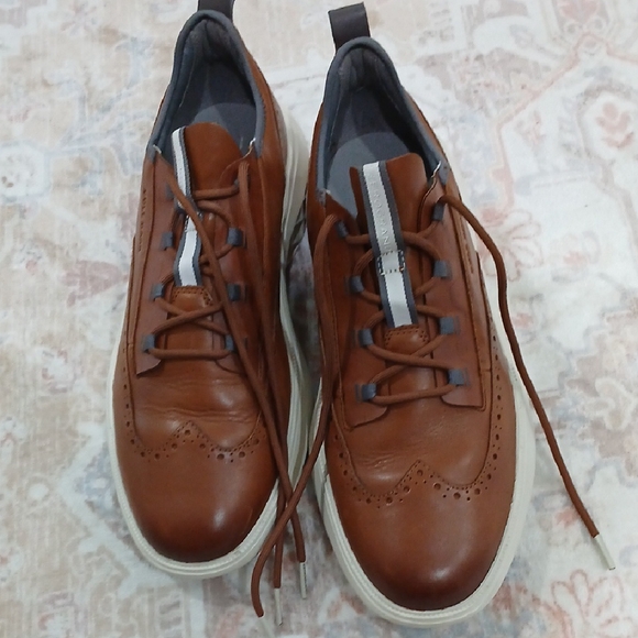 Cole Haan Men's Brown Leather Shoes - Picture 1 of 4